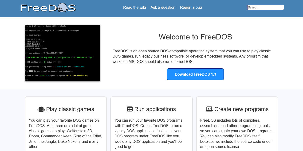 How to use FreeDOS?
